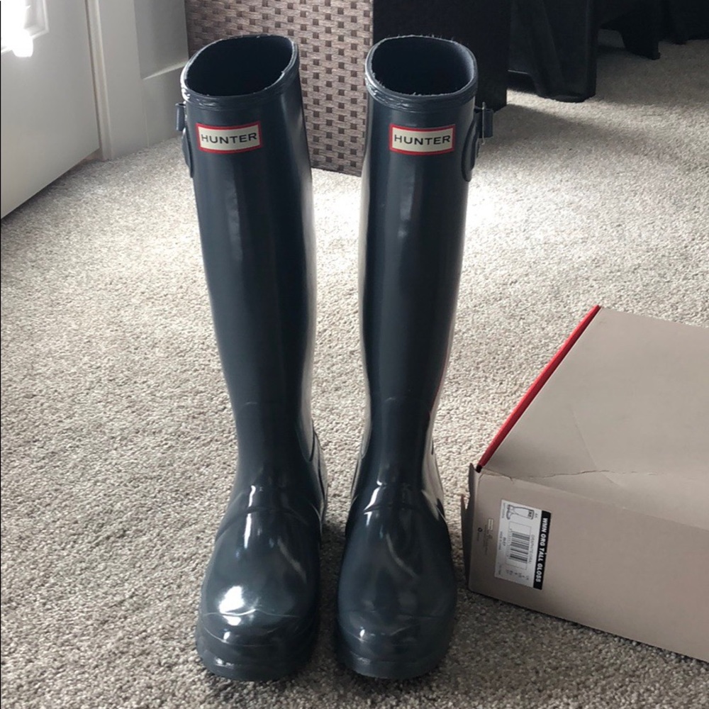 Hunter boots- women’s original Tall gloss